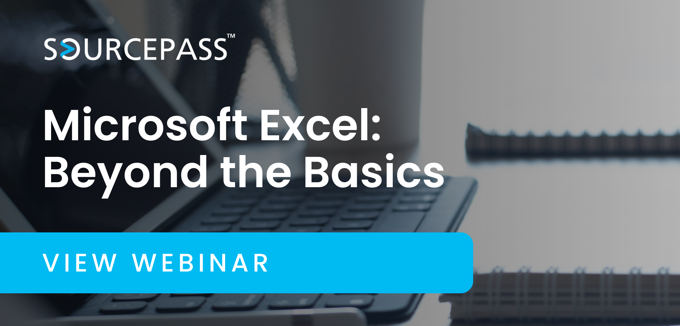 Excel Beyond the Basics Event Card